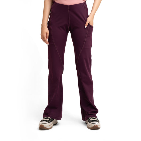 Breathe Yoga Pant - Plum