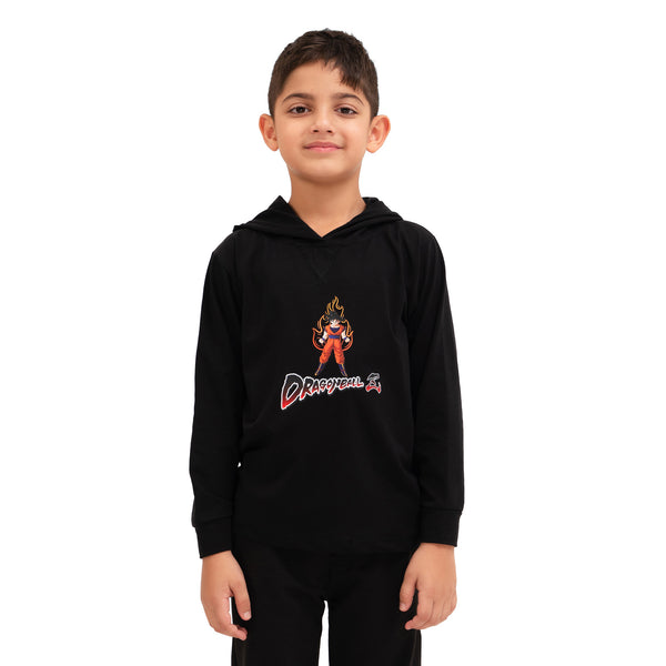 Summer DragonBall Z Hoodie - Black