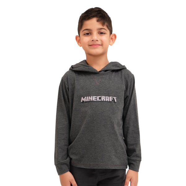 Summer Minecraft Hoodie - Grey