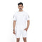 Drip Crew Tee & Shorts - White