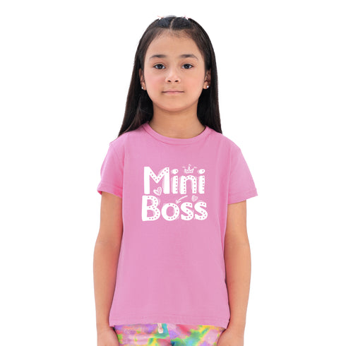 Fantasy Mini Boss Tee - Pink