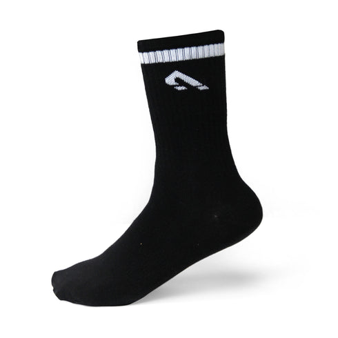 Powerknit Crew Socks - Black