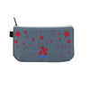 Starry Stationary Pouch - Grey