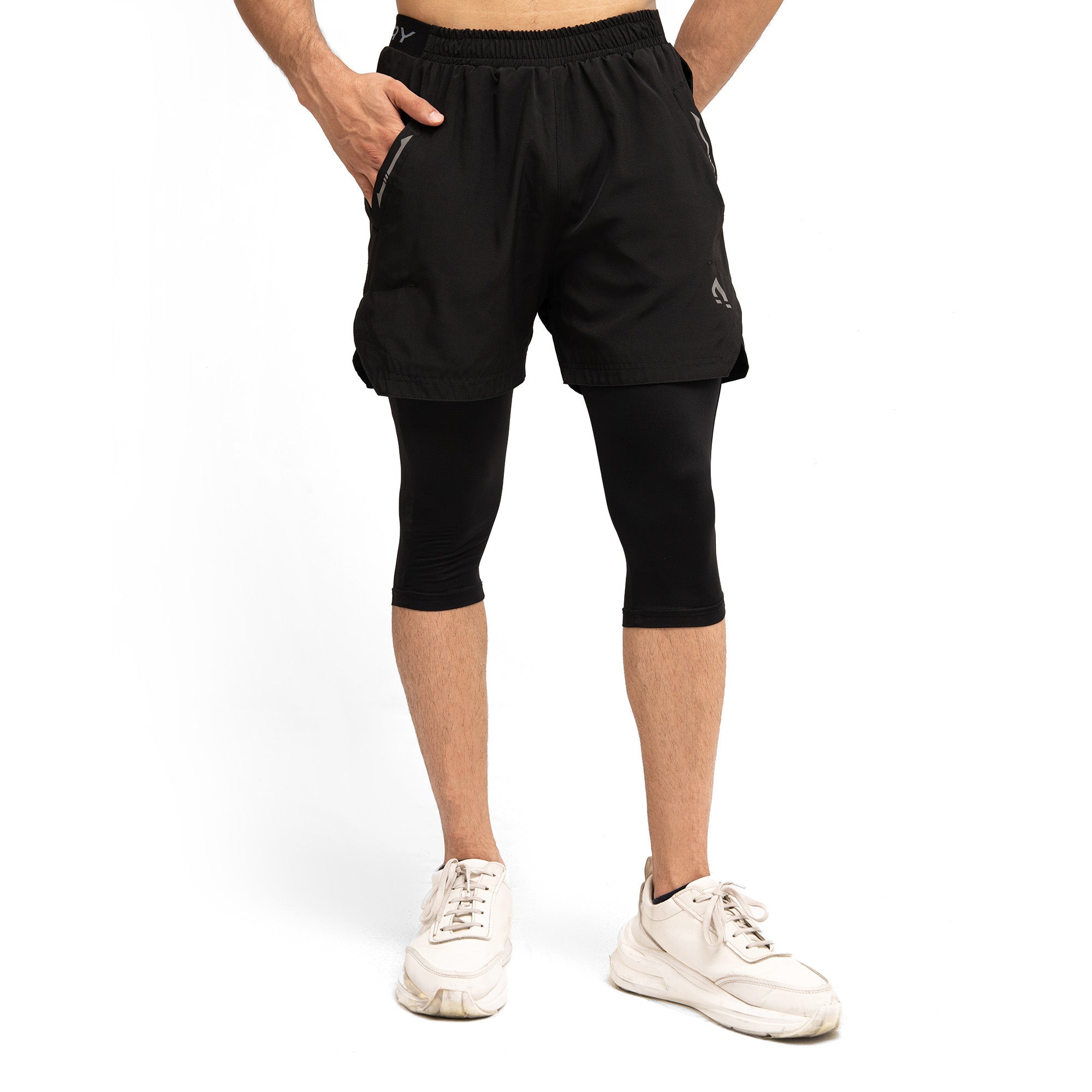GripLiner Shorts - Black