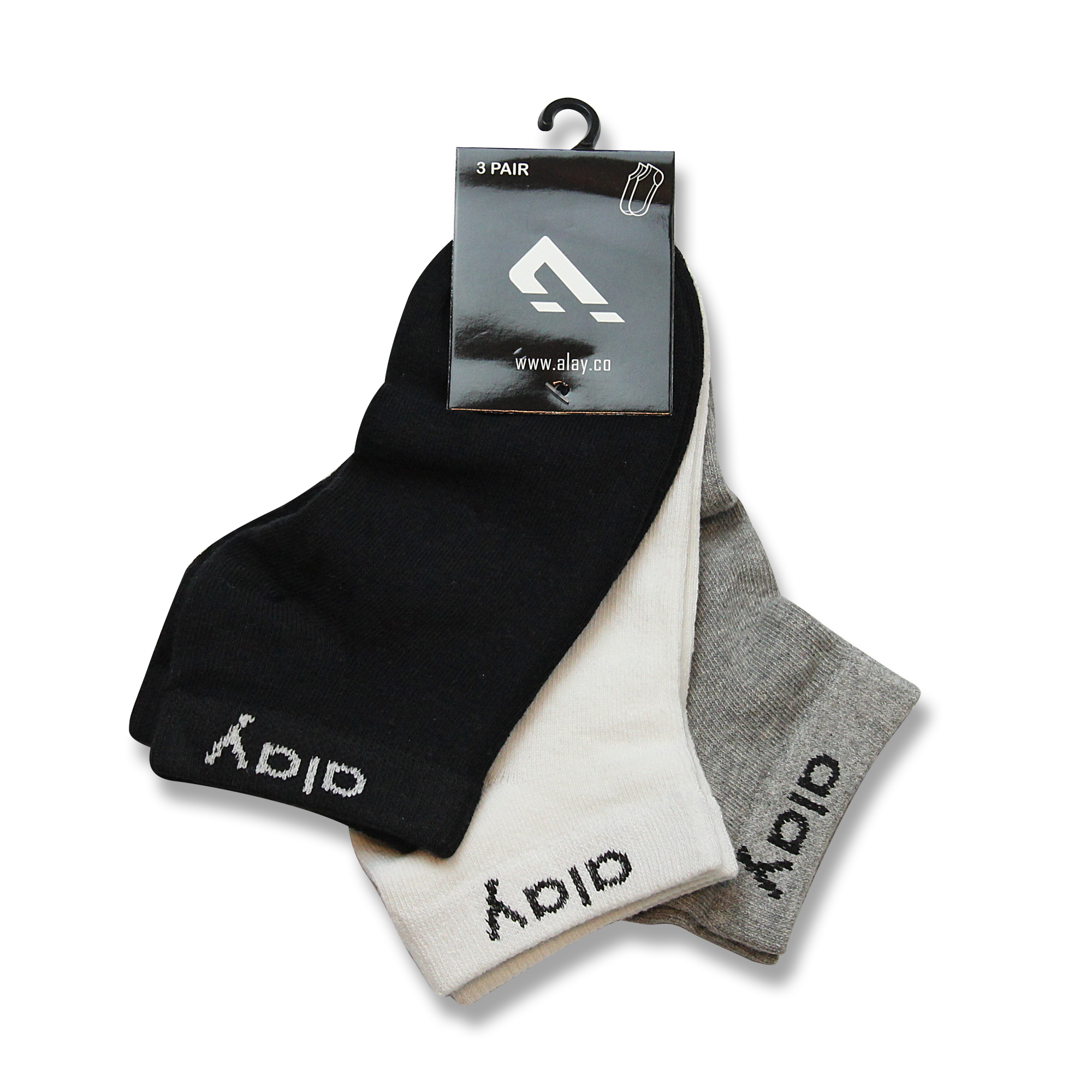 Arc Ankle Socks - Pack of 3 Combo