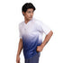 Fusion V-Neck - Blue/White