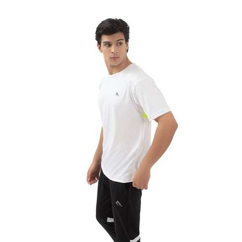 Accent Tee - White Neon