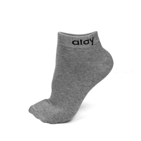 Arc Ankle Socks - Grey (Pack of 3)