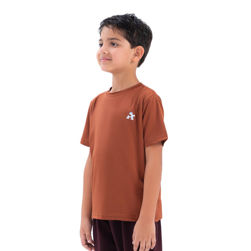 Junior DriFit Tee - Brown