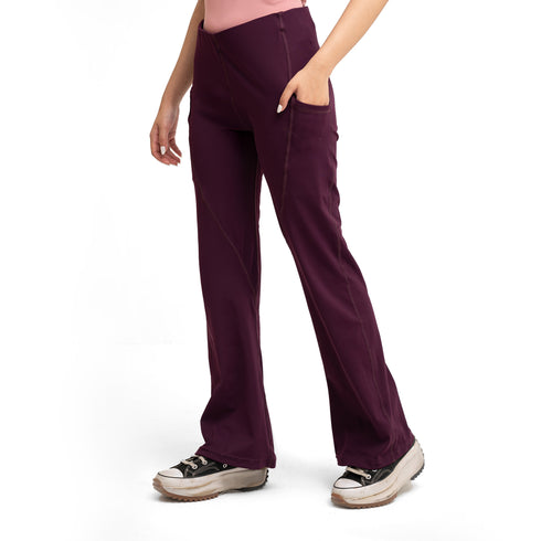 Breathe Yoga Pant - Plum