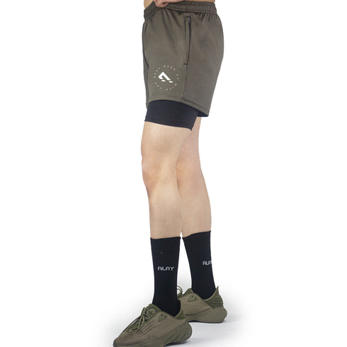 Swift Compression Shorts - Olive