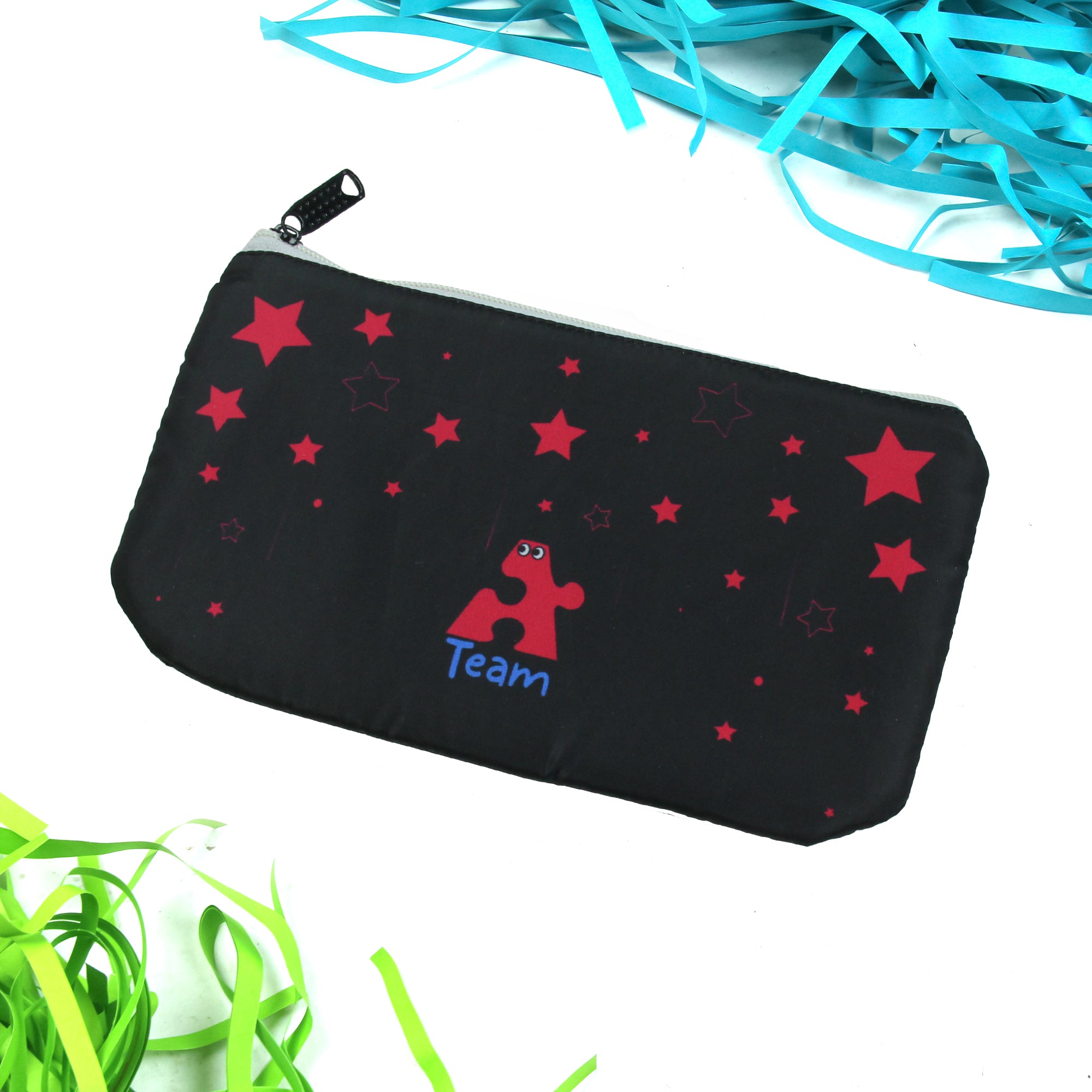 Starry Stationary Pouch - Black