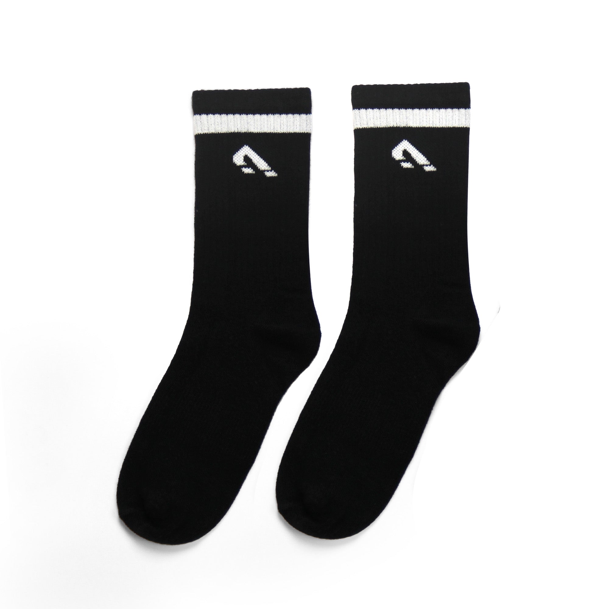 Powerknit Crew Socks - Black (Pack of 3)