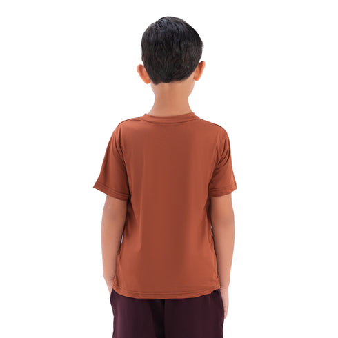 Junior DriFit Tee - Brown