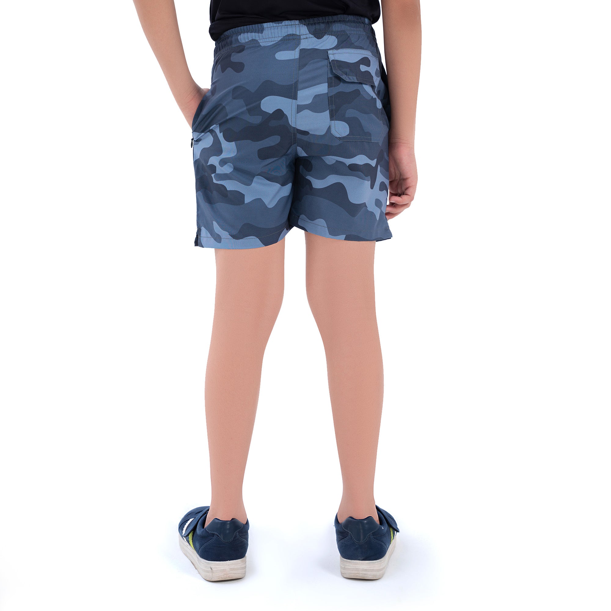 Marathon Junior Shorts - Camo Grey