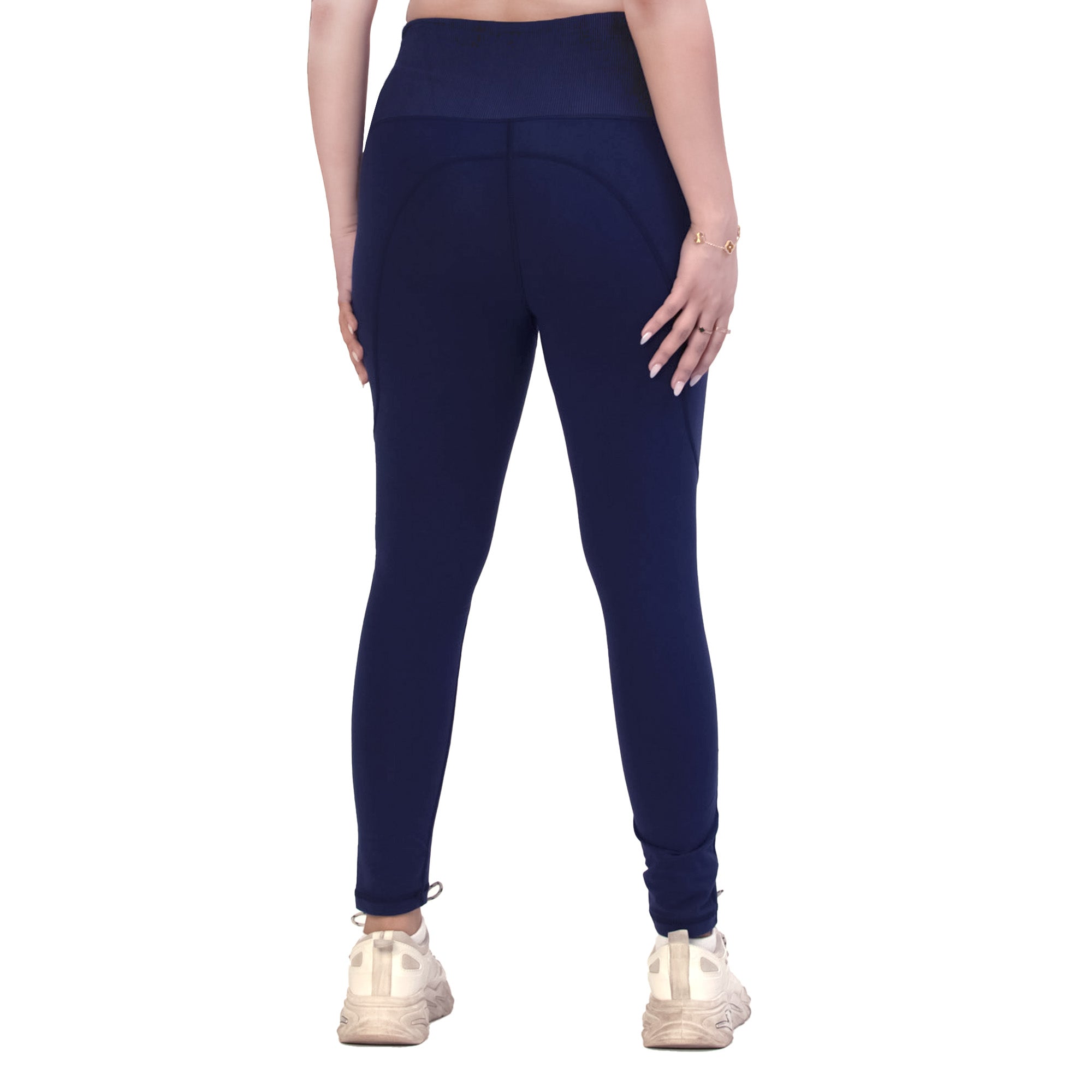 Grip Core Leggings - Navy