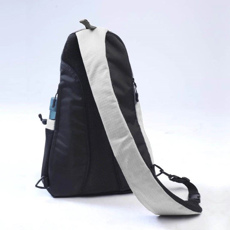 Anti-Theft Crossbody Bag - Light Grey
