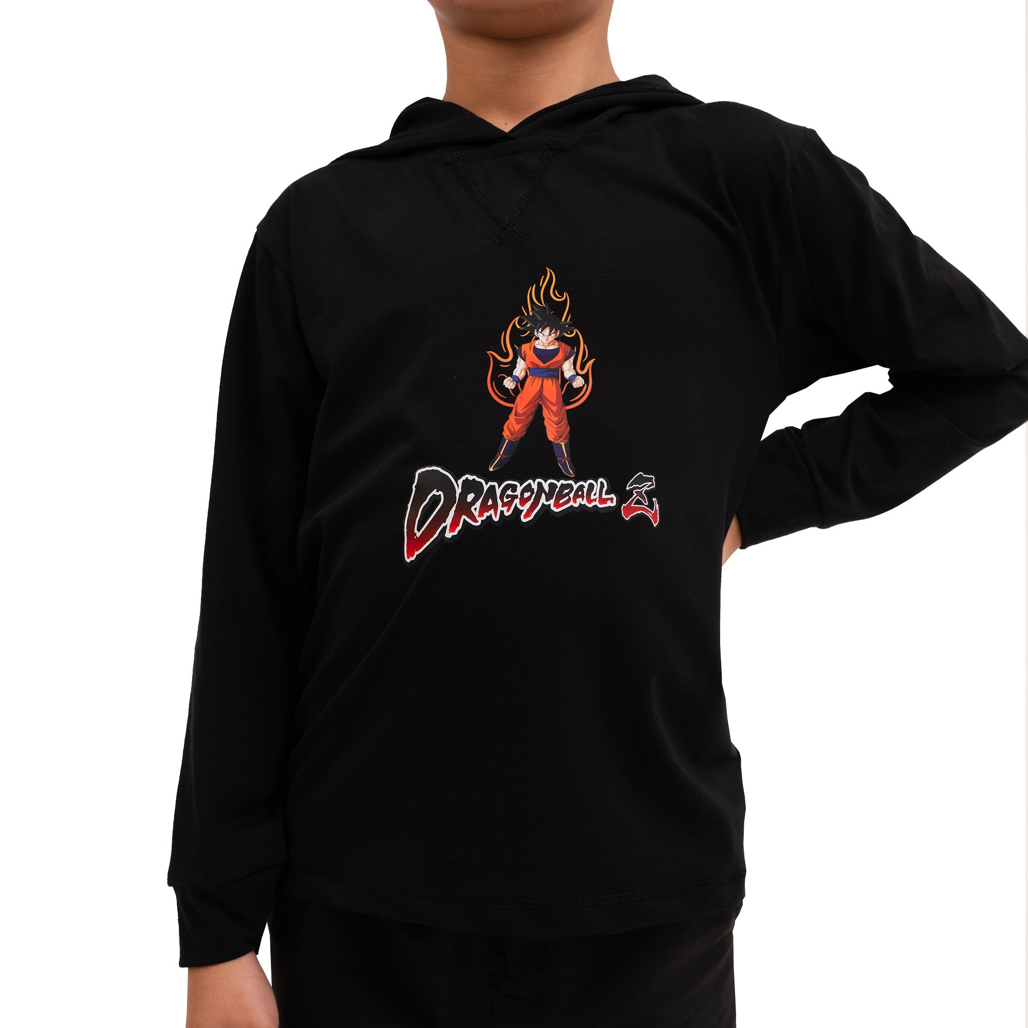 Summer DragonBall Z Hoodie - Black