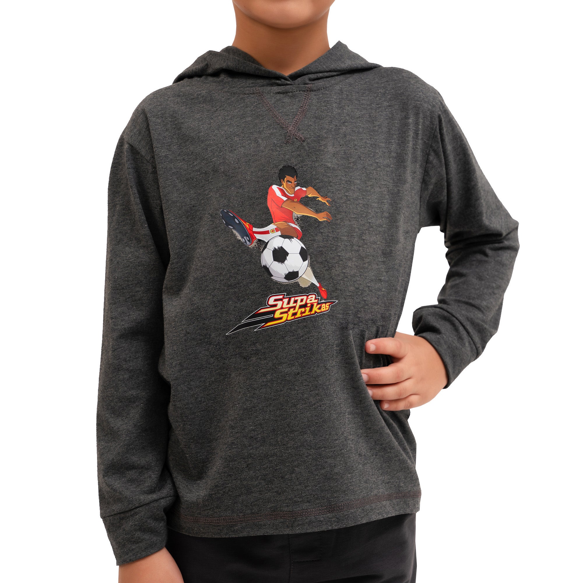 Summer Football Hoodie - Grey