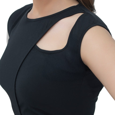 Rib Wave Tank - Black