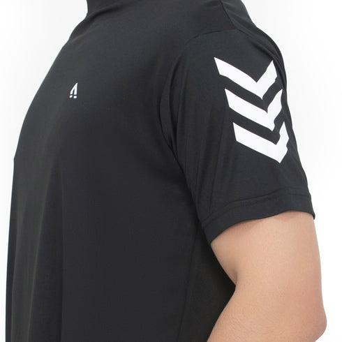 Drip Crew Tee & Shorts - Black