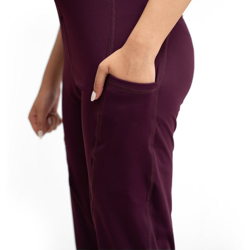 Breathe Yoga Pant - Plum