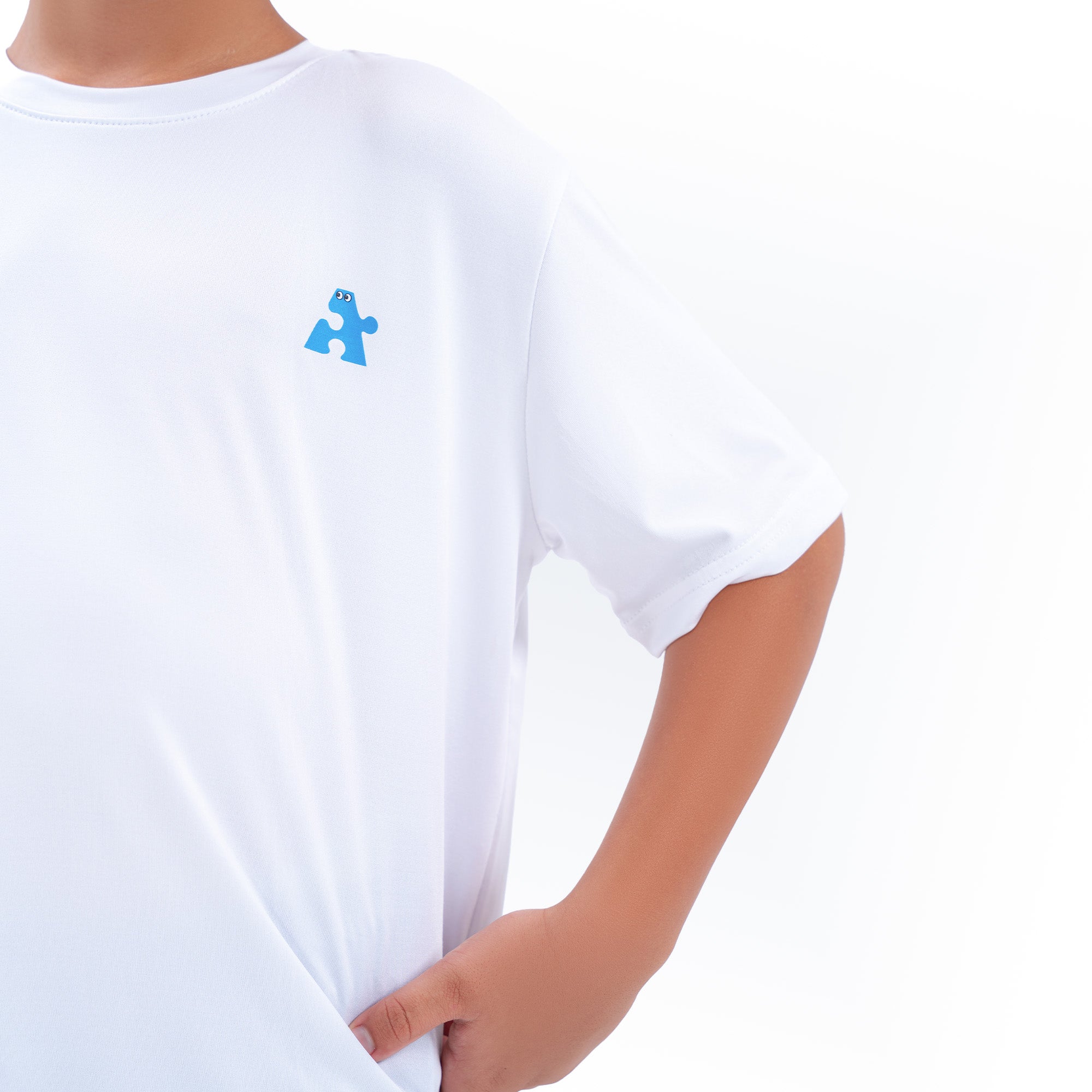 Junior DriFit Tee - White