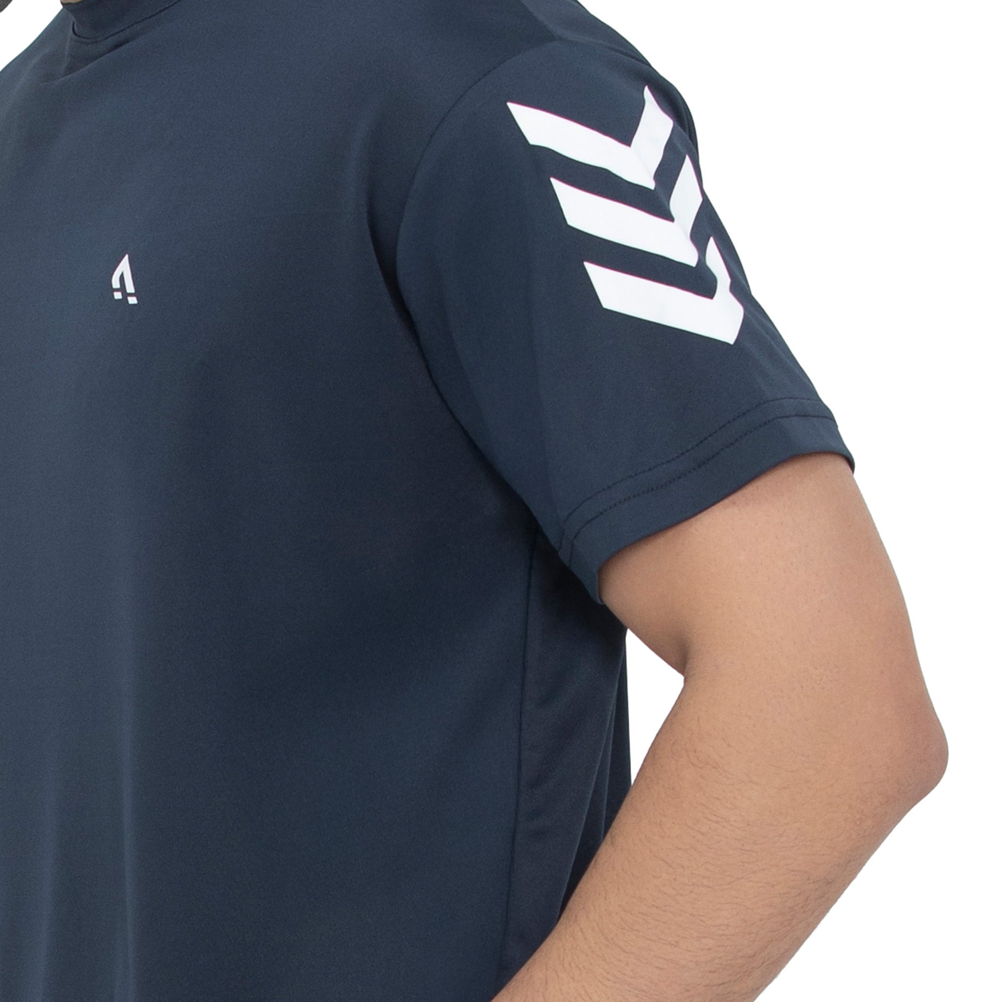 Drip Crew Tee & Shorts - Navy