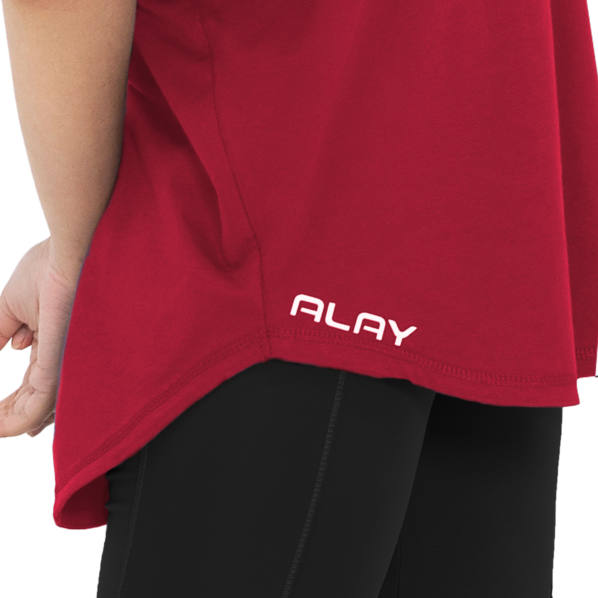 Flow Bat Tee - Red
