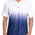 Fusion V-Neck - Blue/White