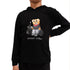 Summer Bear Hoodie - Black
