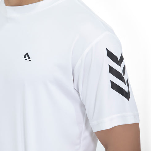 Drip Crew Tee & Shorts - White