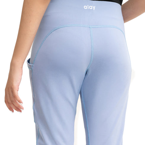 Breathe Yoga Pant - Powder Blue