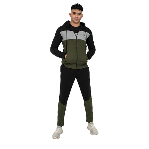 Progression Terry Trouser - Black / Olive