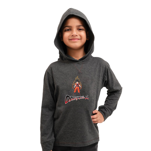 Summer DragonBall Z Hoodie - Grey