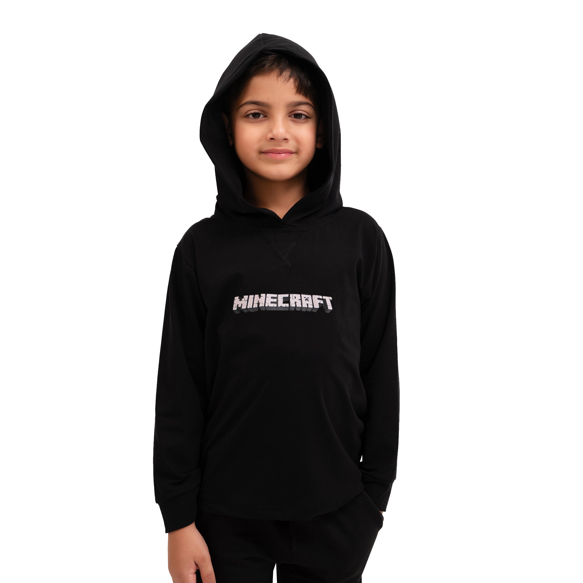 Summer Minecraft Hoodie - Black