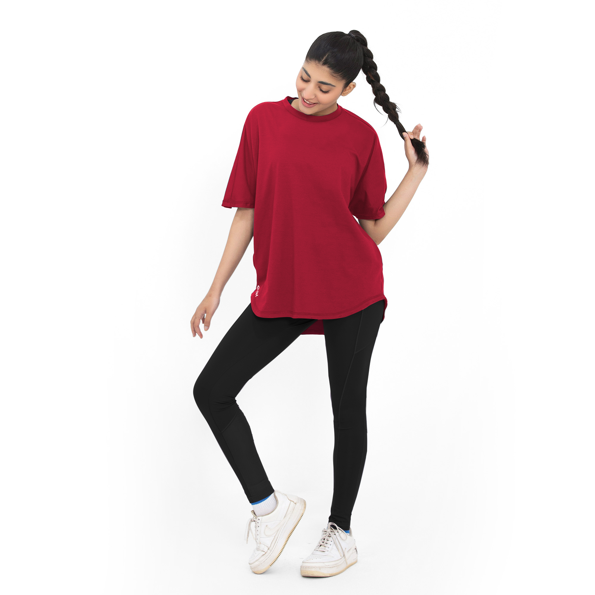 Flow Bat Tee - Red