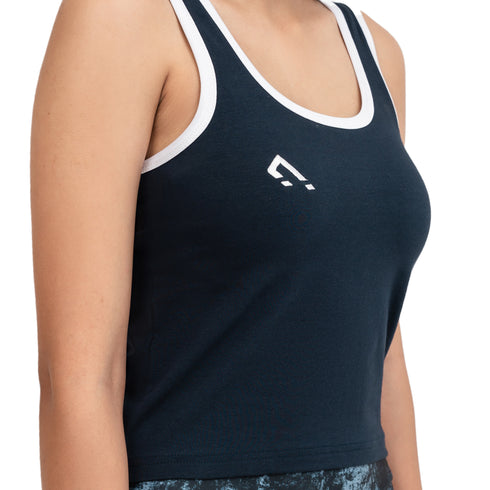 Evolve Tank - Navy