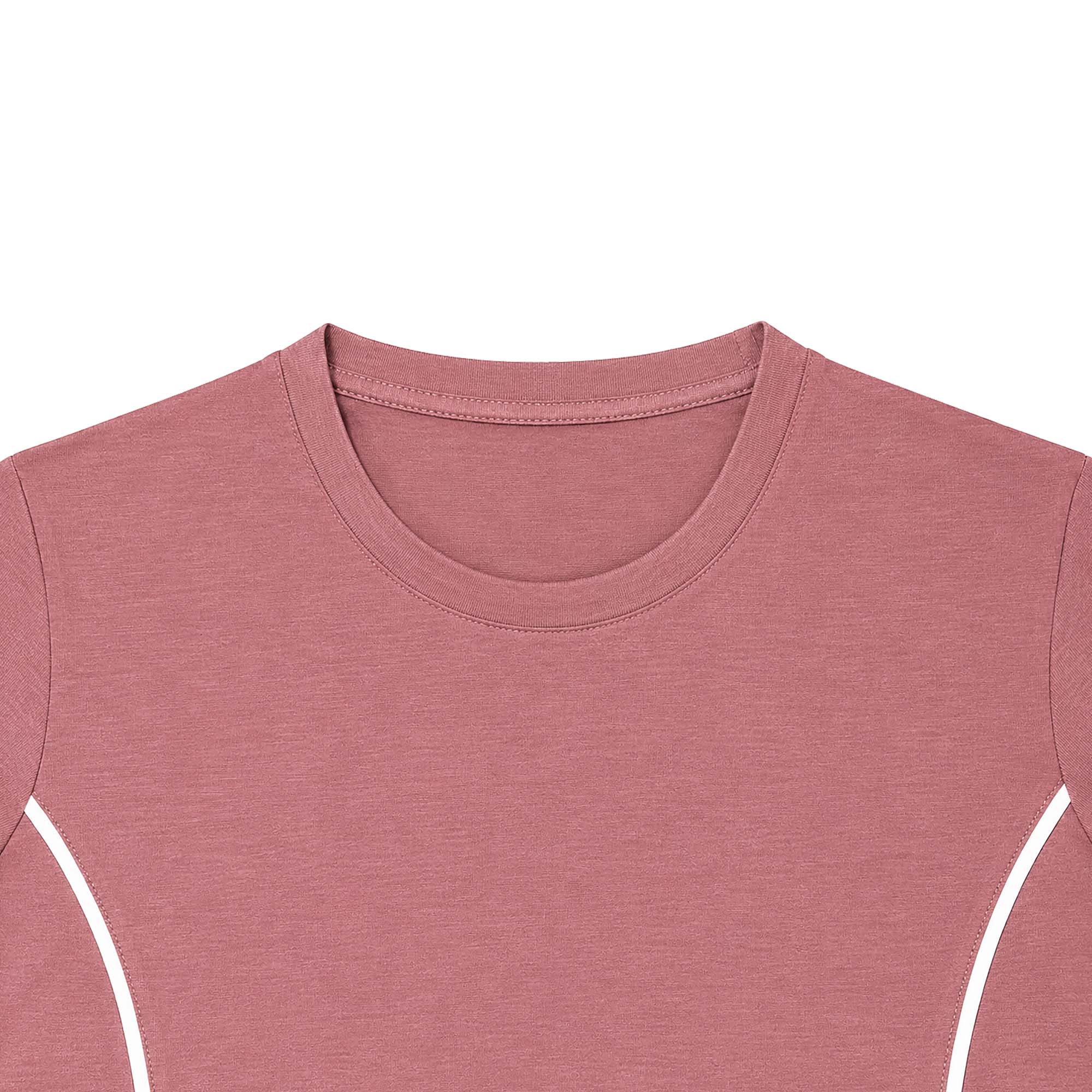 Lock Sleeve Tee - Pink