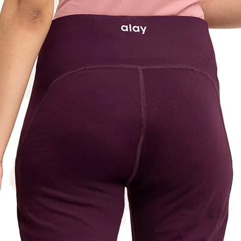 Breathe Yoga Pant - Plum