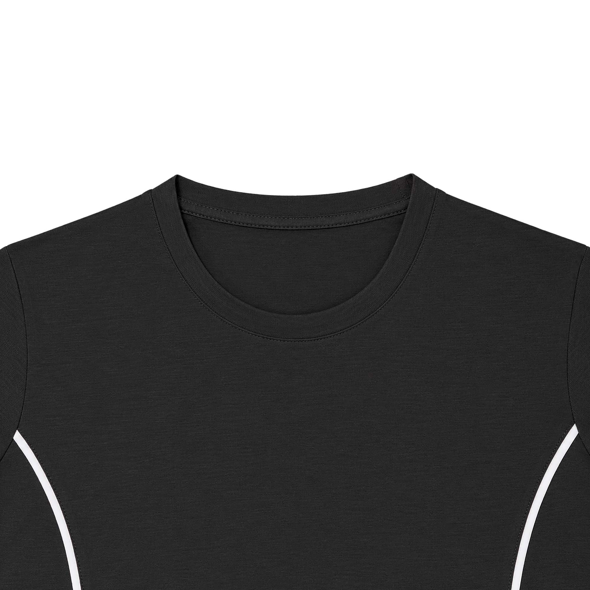 Lock Sleeve Tee - Black