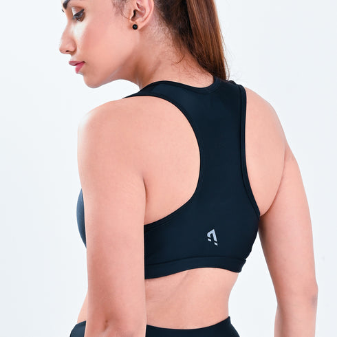 Allure Sports Bra - Black