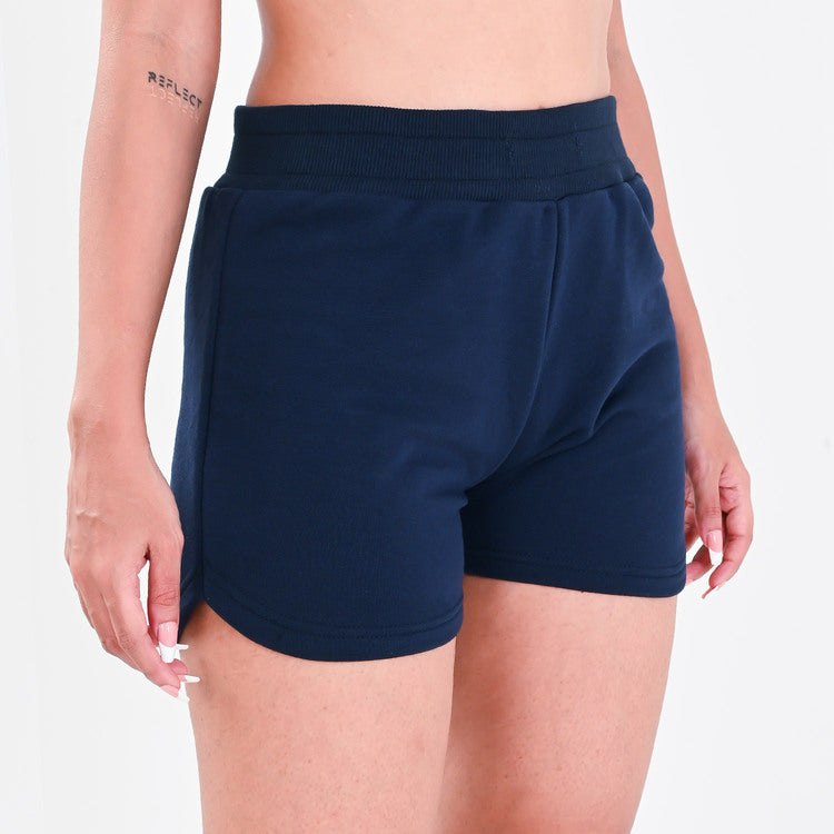 Women Jogger Shorts - Navy