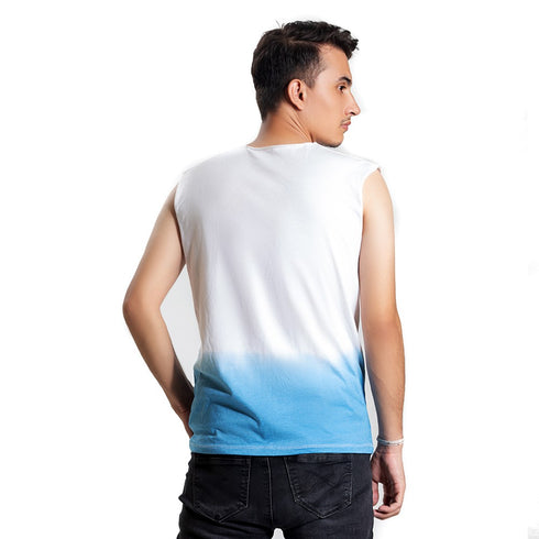 Urban Street Tank - Blue/ White