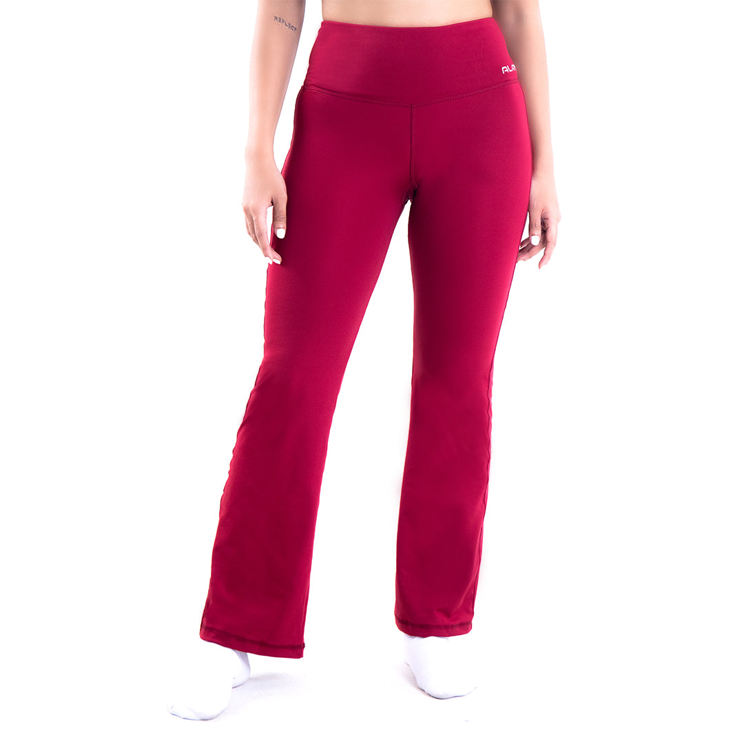 Retro yoga pants - Red – Alay