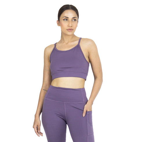Mystique Sports Bra - Lilac