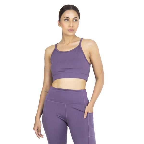 Mystique Sports Bra - Lilac