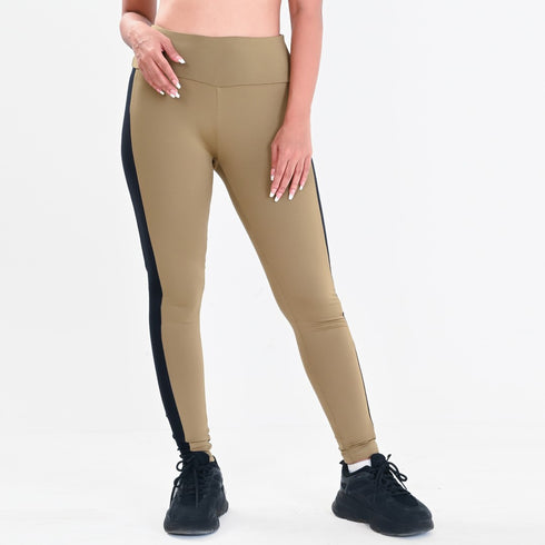Allure Yoga Pants - Black/Brown
