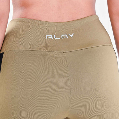Allure Yoga Pants - Black/Brown
