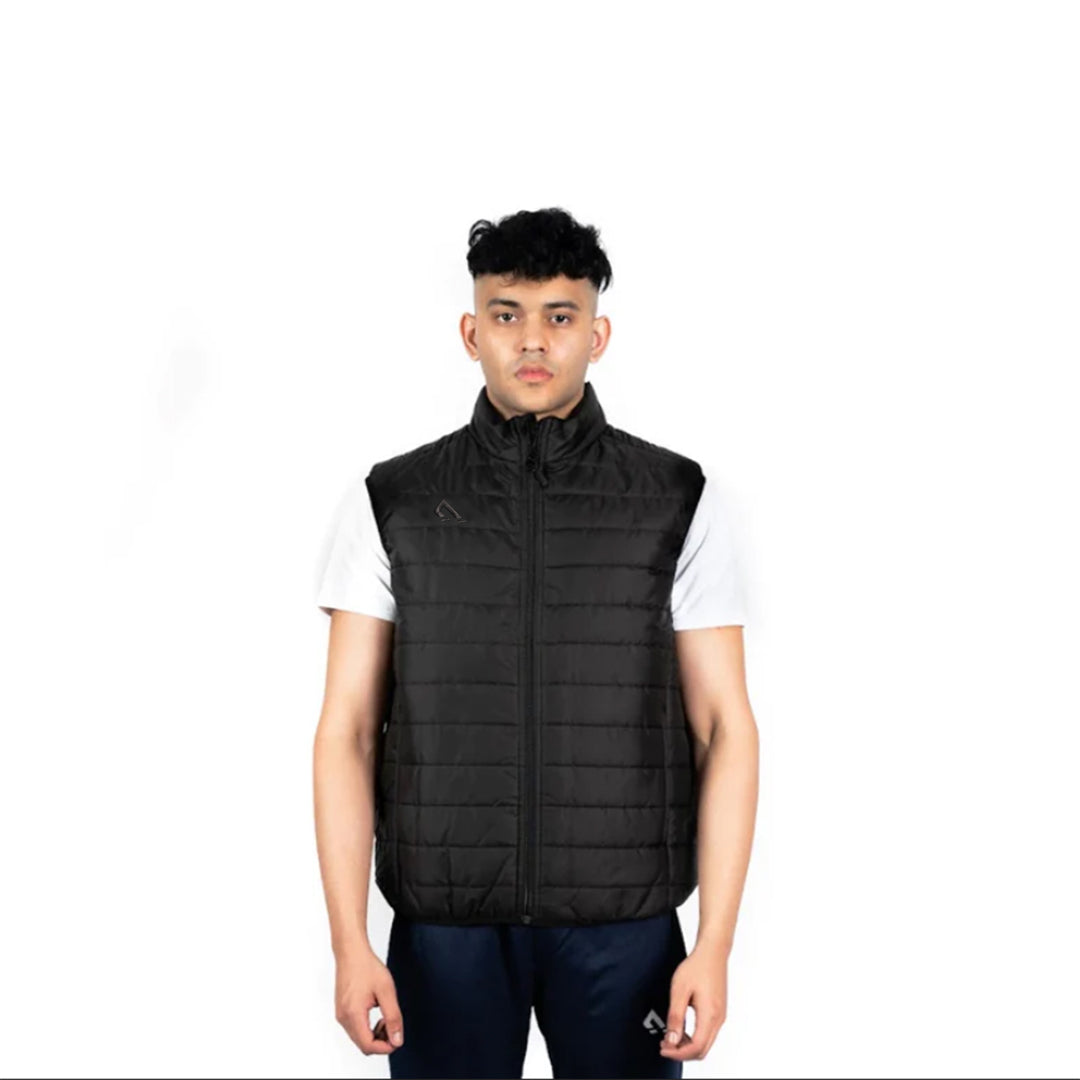 Prestige Puffer Vest - Black